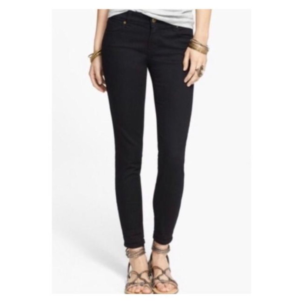 Free People Black Skinny Jeans